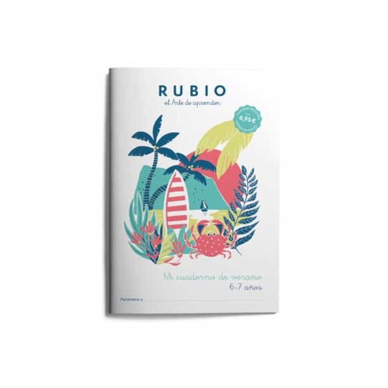 MI CUADERNO DE VERANO RUBIO 6-7 AÑOS