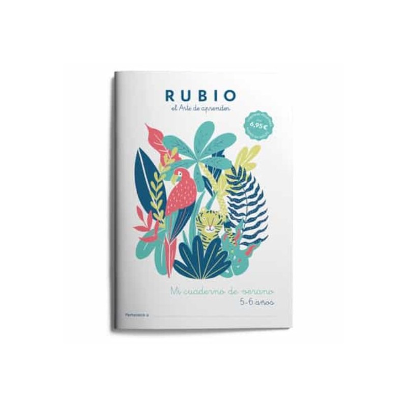 MI CUADERNO DE VERANO RUBIO 5-6 AÑOS