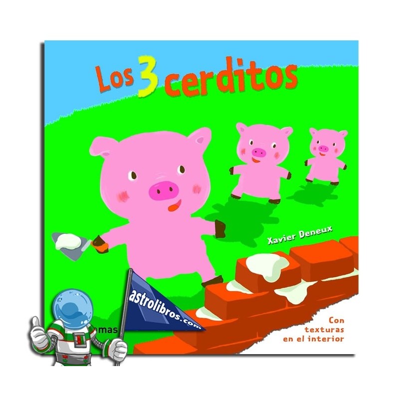 Los 3 Cerditos, Libro con texturas Los 3 Cerditos, Libro con texturas