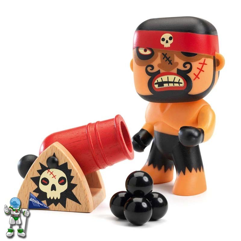 FIGURA ARTY TOYS PIRATA RIC & BOUMCRACK