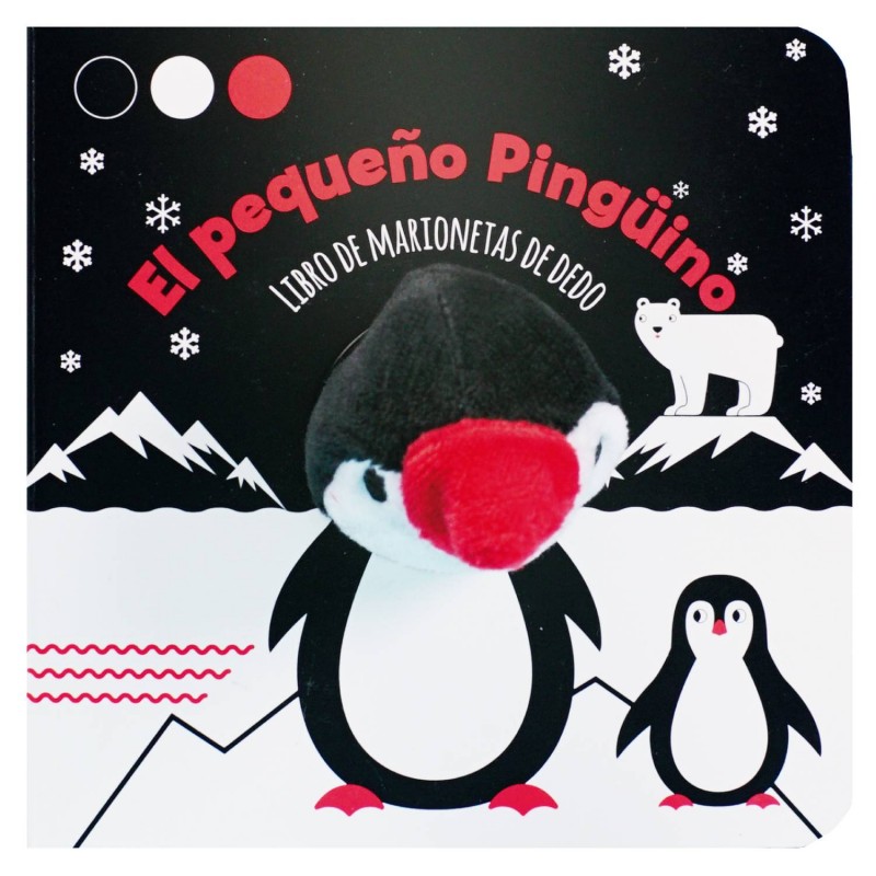 EL PEQUEÑO PINGUINO, LIBRO DE MARIONETAS DE DEDO