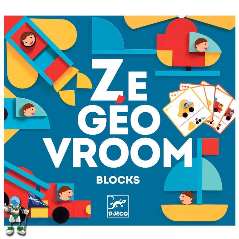 ZE GEO VROOM, JUEGO DJECO