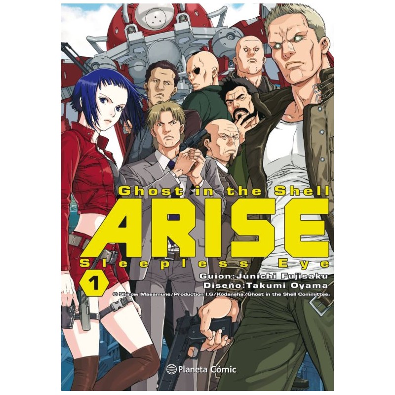 GHOST IN THE SHELL ARISE Nº01/07 GHOST IN THE SHELL ARISE Nº01/07