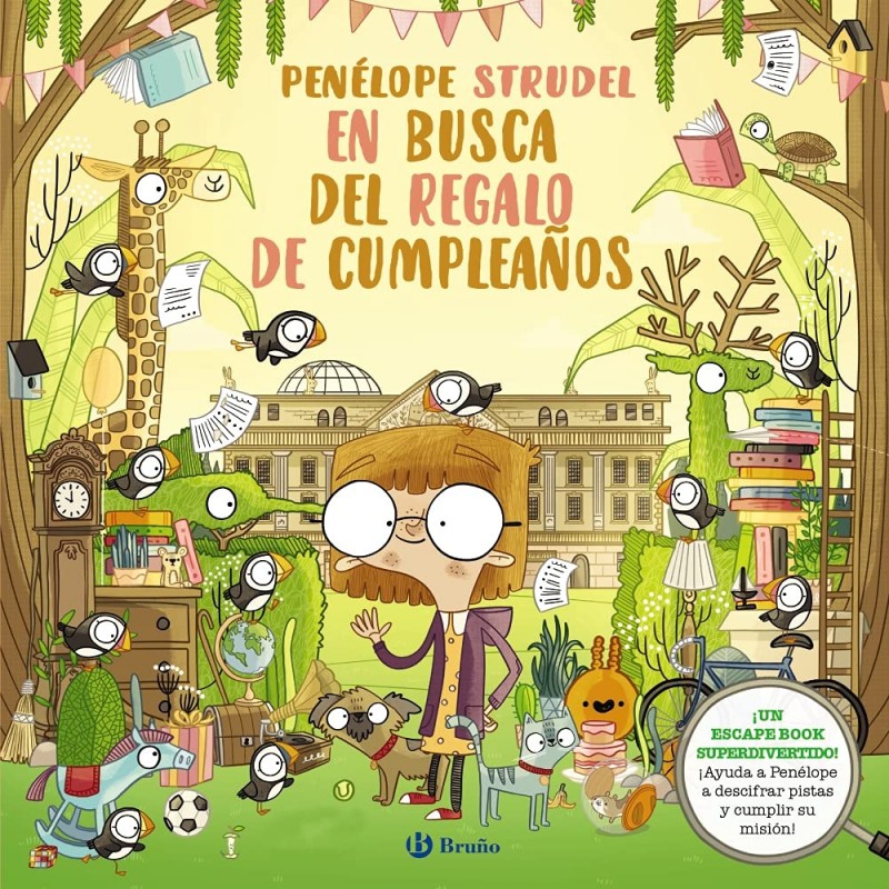 PENÉLOPE STRUDEL EN BUSCA DEL REGALO DE CUMPLEAÑOS, ESCAPE BOOK
