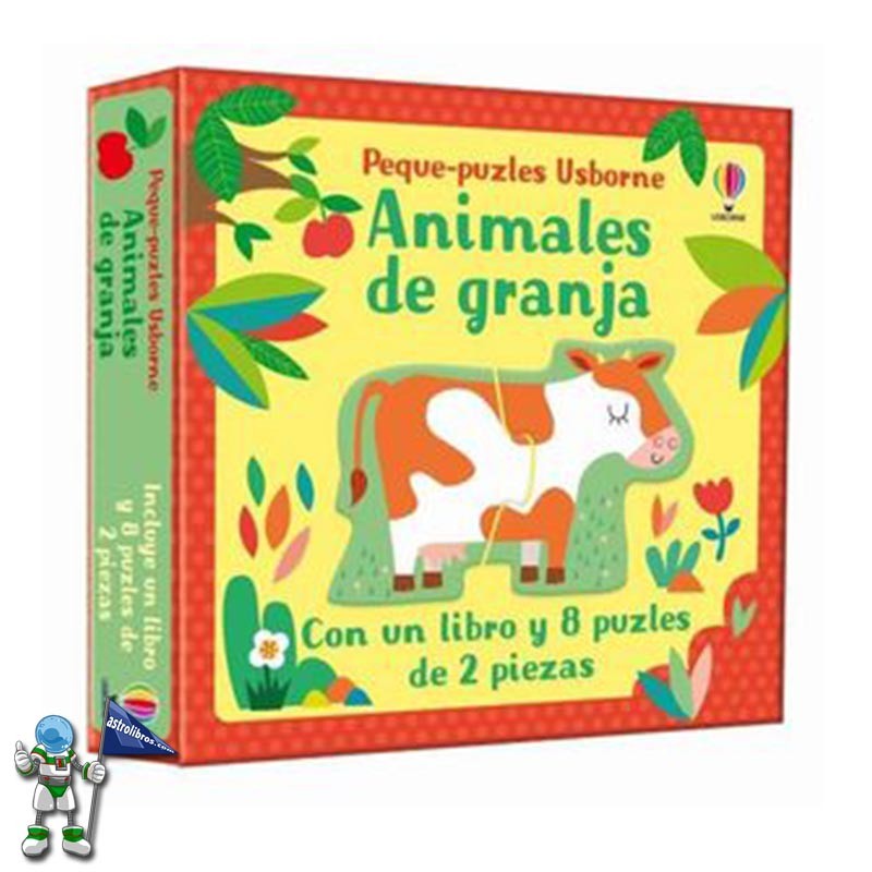 ANIMALES DE GRANJA, PEQUE PUZZLES USBORNE