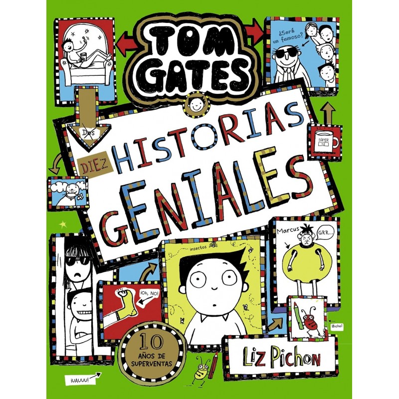 TOM GATES 18, DIEZ HISTORIAS GENIALES