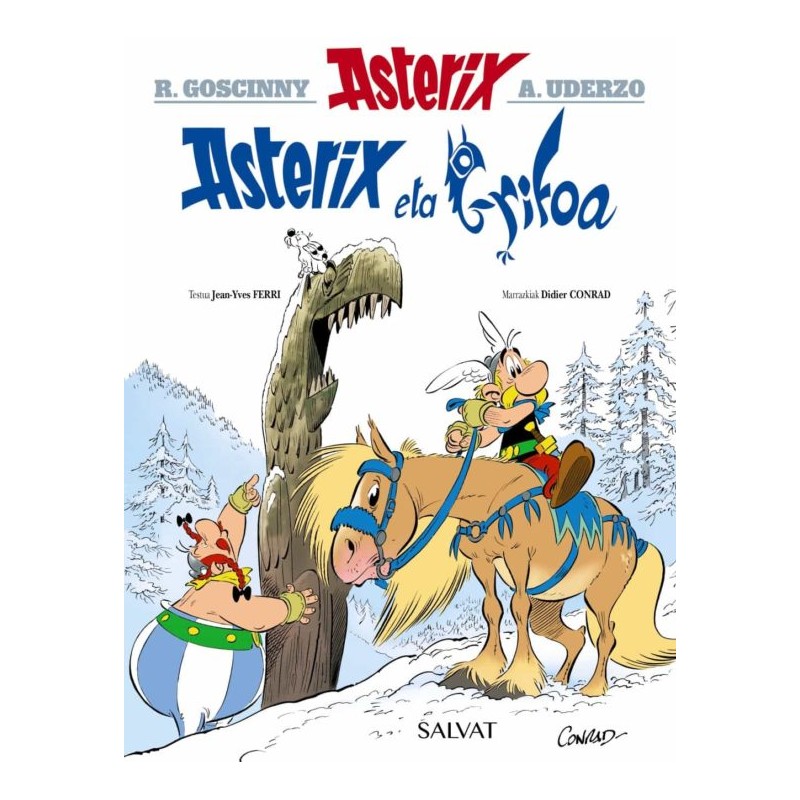 ASTERIX ETA GRIFOA, ASTÉRIX EN EUSKERA