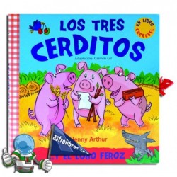 LOS TRES CERDITOS Y EL LOBO FEROZ, LIBRO CARRUSEL LOS TRES CERDITOS Y EL LOBO FEROZ, LIBRO CARRUSEL