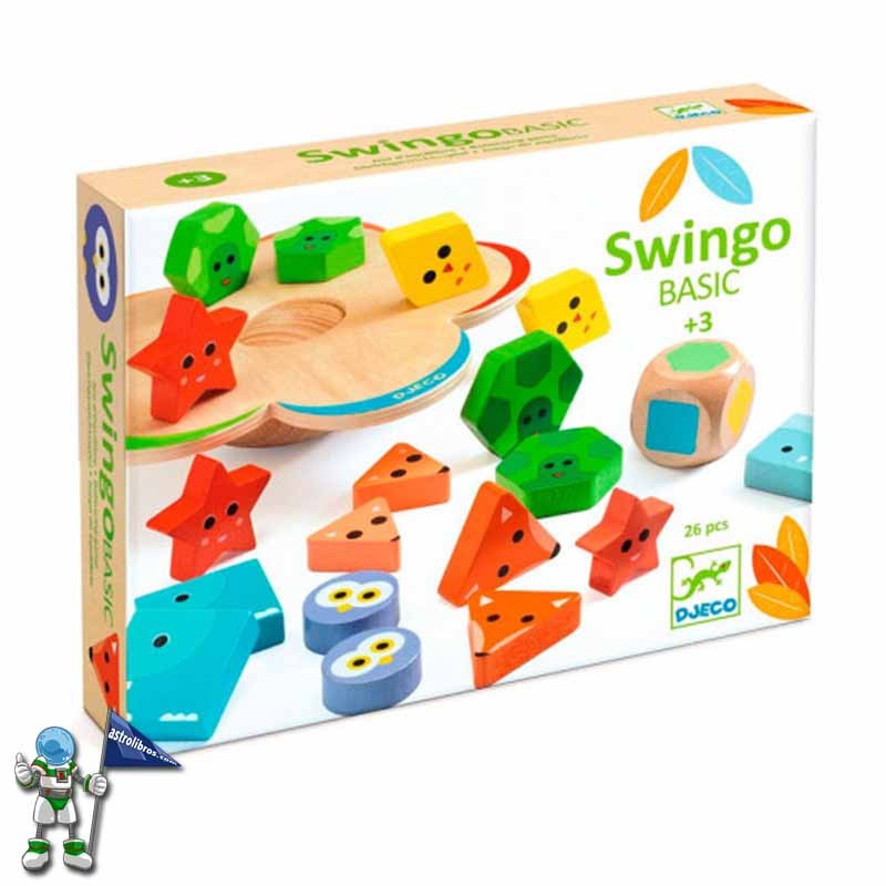 SWINGOBASIC , JUEGO DE MADERA DJECO