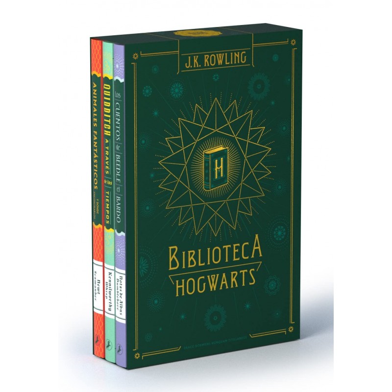 BIBLIOTECA HOGWARTS ESTUCHE BIBLIOTECA HOGWARTS ESTUCHE