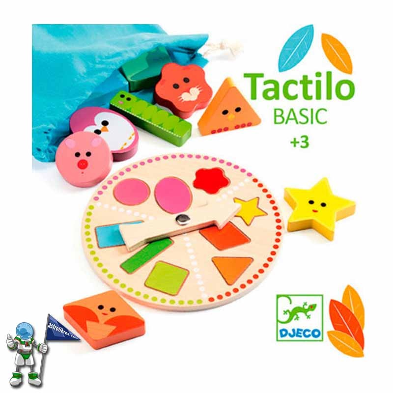 TACTILOBASIC, JUEGO DE MADERA DJECO