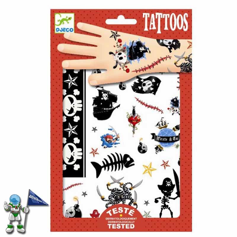 TATTOOS / TATUAJEAK PIRATAK | ESKULANAK DJECO