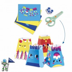 COFRE MULTIACTIVIDADES EL MAR Y SUS MARAVILLAS, KIT MANUALIDADES DJECO