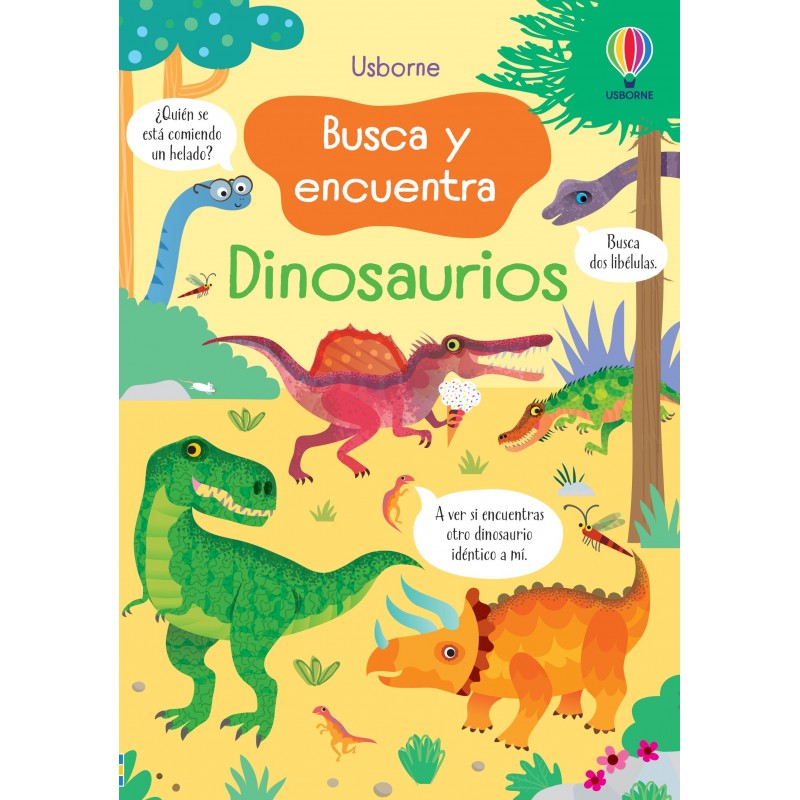 DINOSAURIOS BUSCA Y ENCUENTRA USBORNE