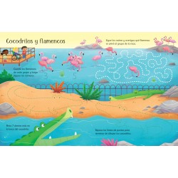 ENTRE ANIMALES SALVAJES, LIBROS PIZARRA USBORNE