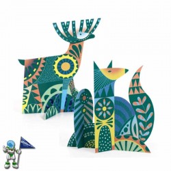 ESCULTURAS PARA RASPAR ANIMALES, MANUALIDADES DJECO