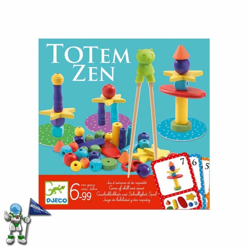 TOTEM ZEN, JUEGO HABILIDAD Y RAPIDEZ, DJECO