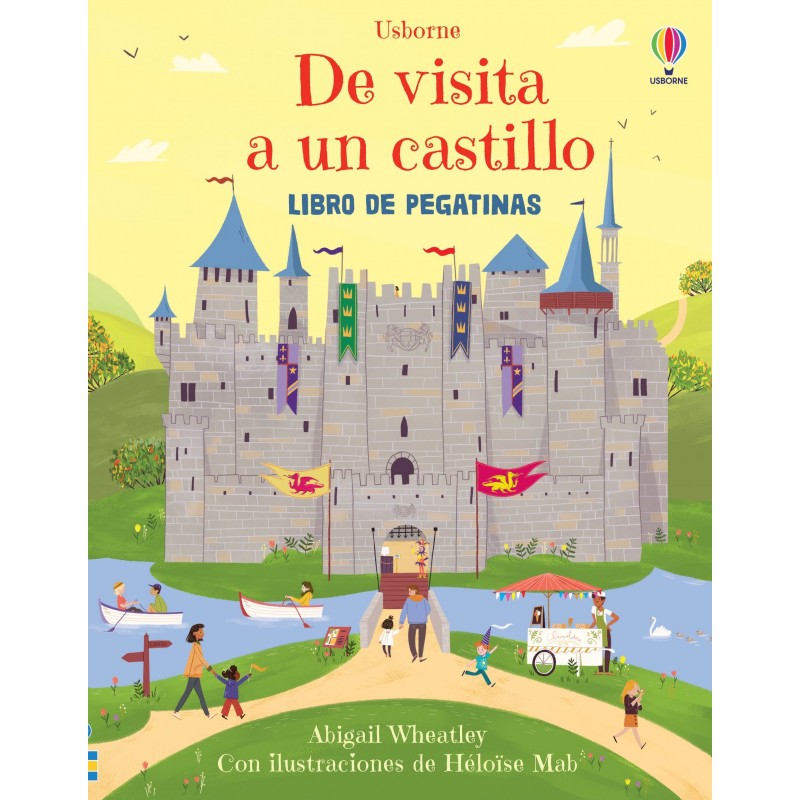 DE VISITA A UN CASTILLO, PEGATINAS PARA TODOS USBORNE