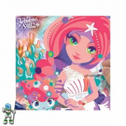 ZENBAKIEKIN MARGOTU CORALIA NEBULOUS STARS