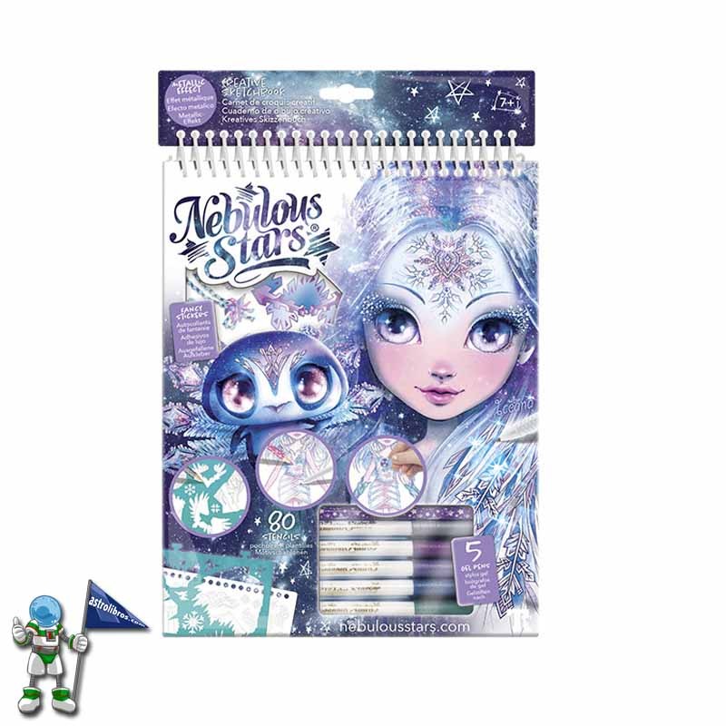 CUADERNO DE BOCETOS ICEANA NEBULOUS STARS