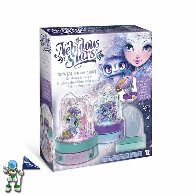 BURBUJA DE CRISTAL CON NIEVE NEBULOUS STARS BURBUJA DE CRISTAL CON NIEVE NEBULOUS STARS