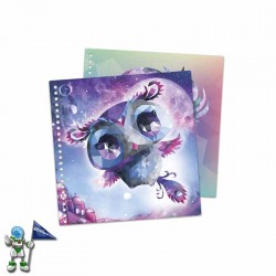 CUADERNO CREATIVO PEGATINAS POR NÚMEROS NEBULOUS STARS