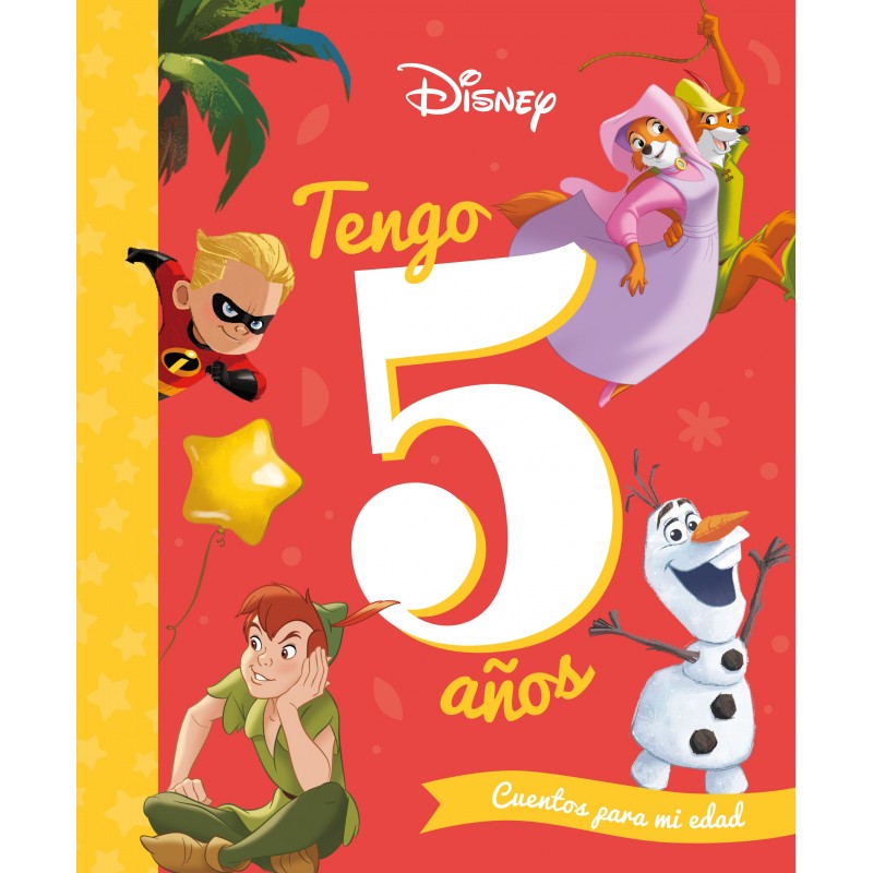 TENGO 5 AÑOS, RECOPILATORIO DE CUENTOS DISNEY