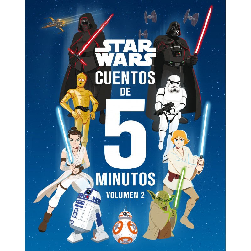 STAR WARS CUENTOS DE 5 MINUTOS, VOLUMEN 2