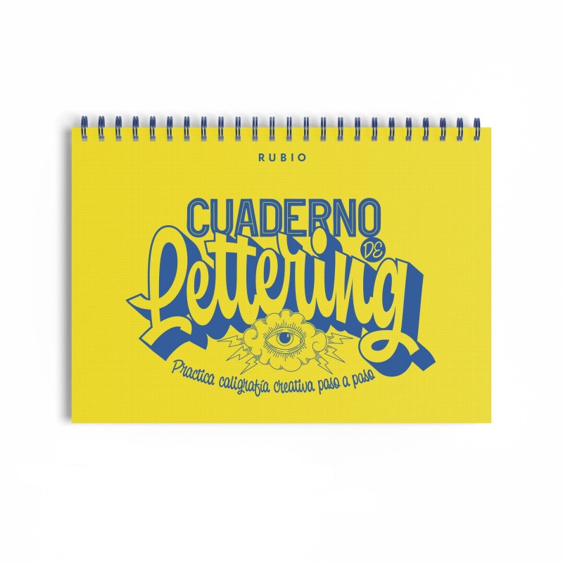 CUADERNO DE LETTERING, PRACTICA CALIGRAFÍA CREATIVA PASO A PASO