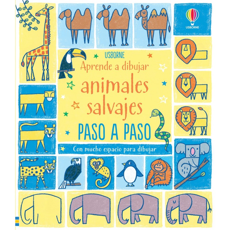 Comprar el libro APRENDE A DIBUJAR ANIMALES SALVAJES PASO A PASO
