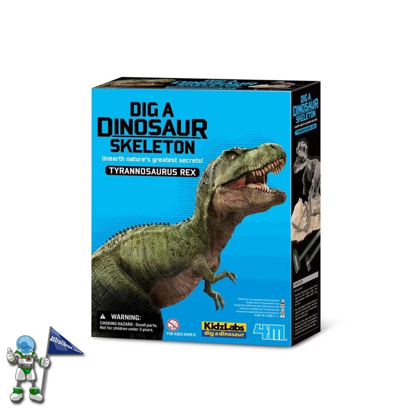 KIT GEOLOGICO TYRANNOSAURUS REX, MANUALIDADES KIDZLABS