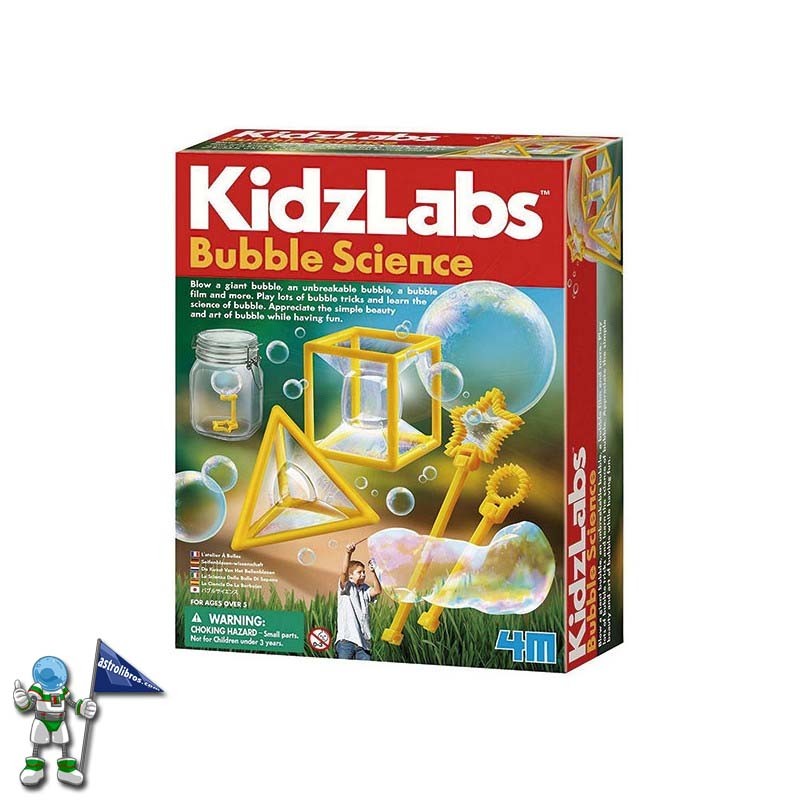 LABORATORIO DE HACER POMPAS, MANUALIDADES KIDZLABS