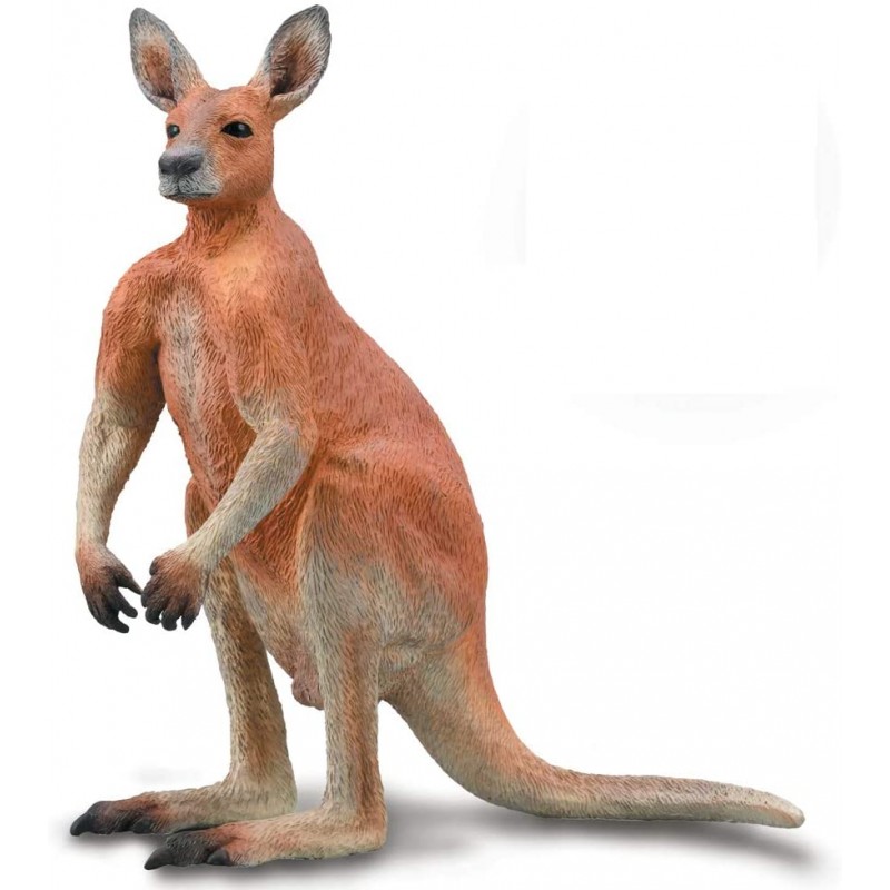 CANGURO ROJO MACHO, FIGURAS DE ANIMALES CANGURO ROJO MACHO, FIGURAS DE ANIMALES