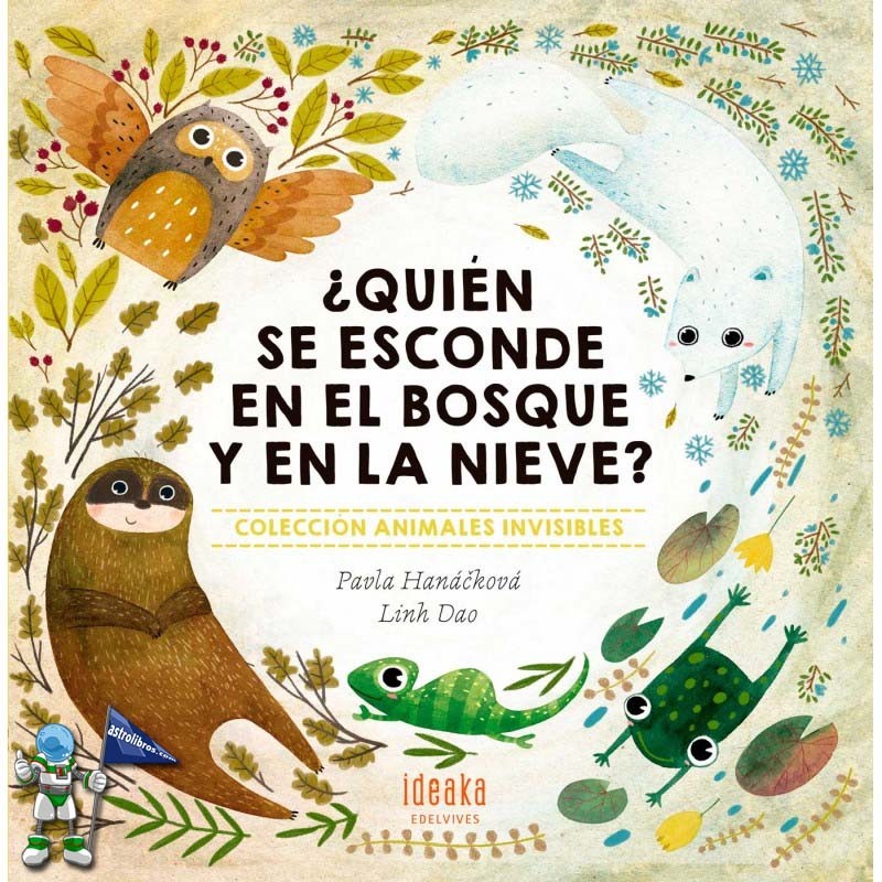 ¿QUIÉN SE ESCONDE EN EL BOSQUE Y EN LA NIEVE? ANIMALES INVISIBLES