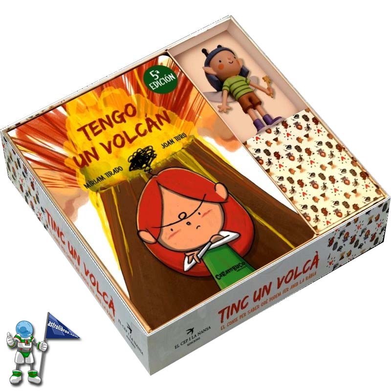 TENGO UN VOLCÁN, EDICIÓN ESPECIAL LIBRO Y FIGURA TENGO UN VOLCÁN, EDICIÓN ESPECIAL LIBRO Y FIGURA
