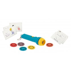 LINTERNA PROYECTOR DE HISTORIAS MOULIN ROTY, 5 HISTORIAS ÉRASE UNA VEZ