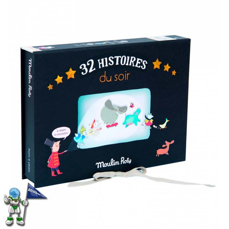 CAJA DEL CINE LINTERNA PROYECTOR DE HISTORIAS MOULIN ROTY, CINE DE LUXE 32 HISTORIAS CAJA DEL CINE LINTERNA PROYECTOR DE HISTORIAS MOULIN ROTY, CINE DE LUXE 32 HISTORIAS