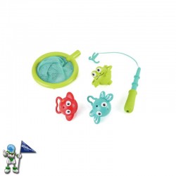 JUEGO DE PESCA RED Y CAÑA, LOVE PLAY LEARN HAPE