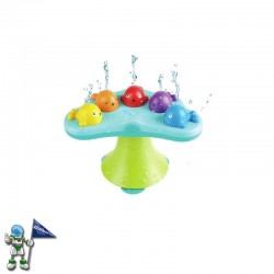 Hape Fuente de música de juguete de baño, bañera de ballena, 2 modos de  juego, juguete con música, juguete de ducha de baño para niños pequeños