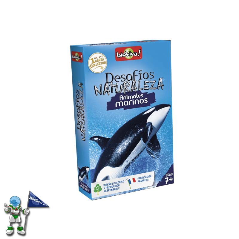 CARTAS BIOVIVA DESAFÍOS NATURALEZA ANIMALES MARINOS CARTAS BIOVIVA DESAFÍOS NATURALEZA ANIMALES MARINOS