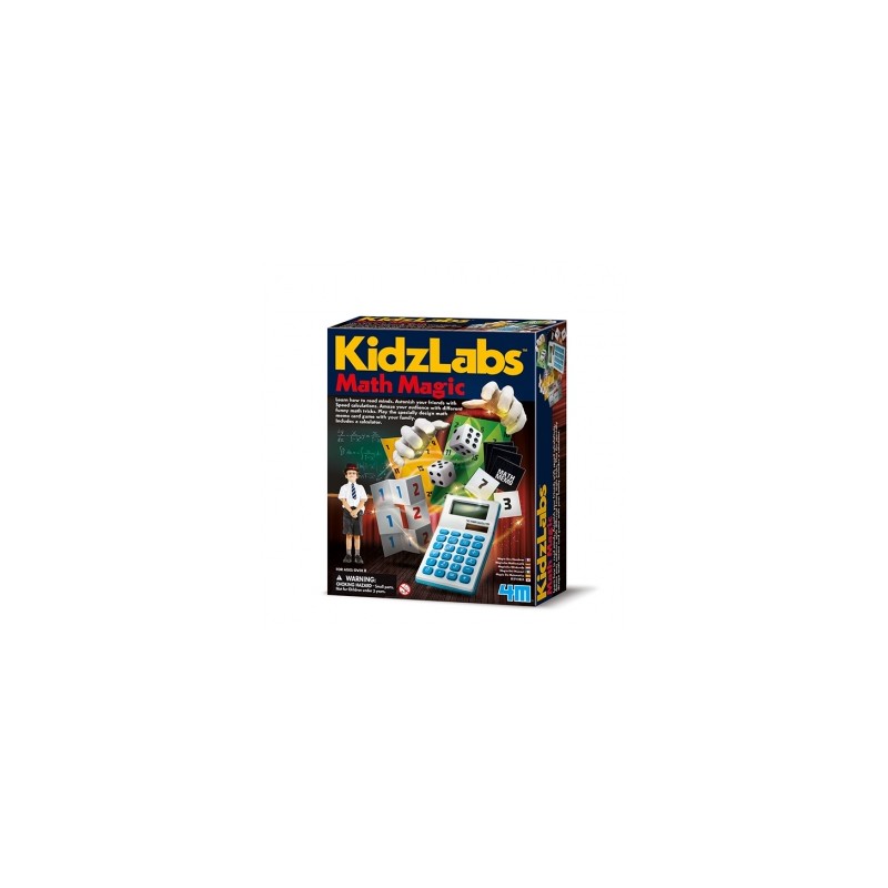 MAGIA MATEMÁTICA, MANUALIDADES KIDZLABS 4M