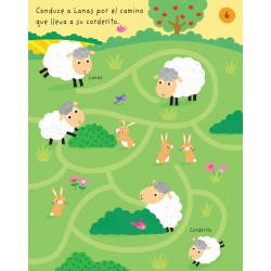 EN UNA GRANJA, PRIMEROS PASATIEMPOS Y JUEGOS USBORNE