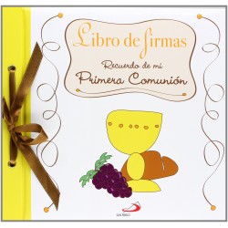 LIBRO DE FIRMAS PRIMERA COMUNIÓN