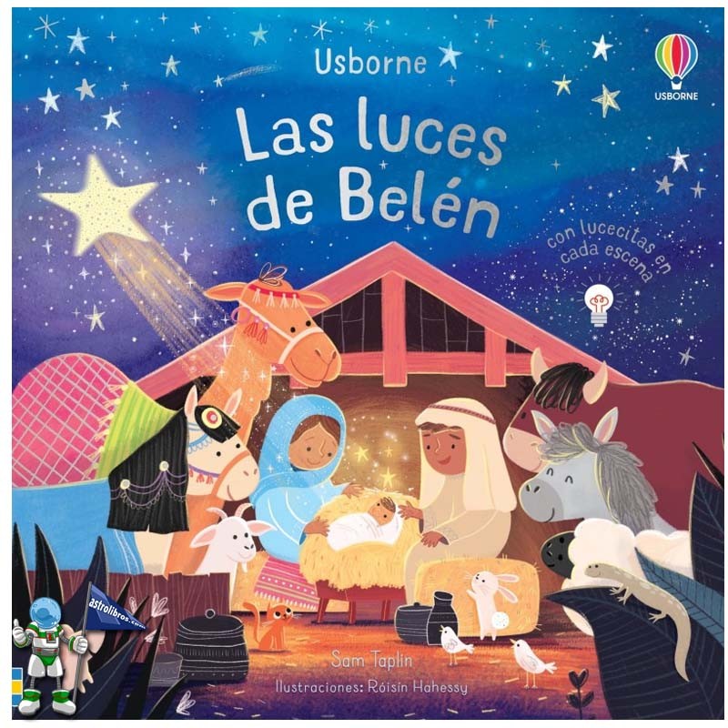 LAS LUCES DE BELÉN, LIBRO CON LUCES USBORNE