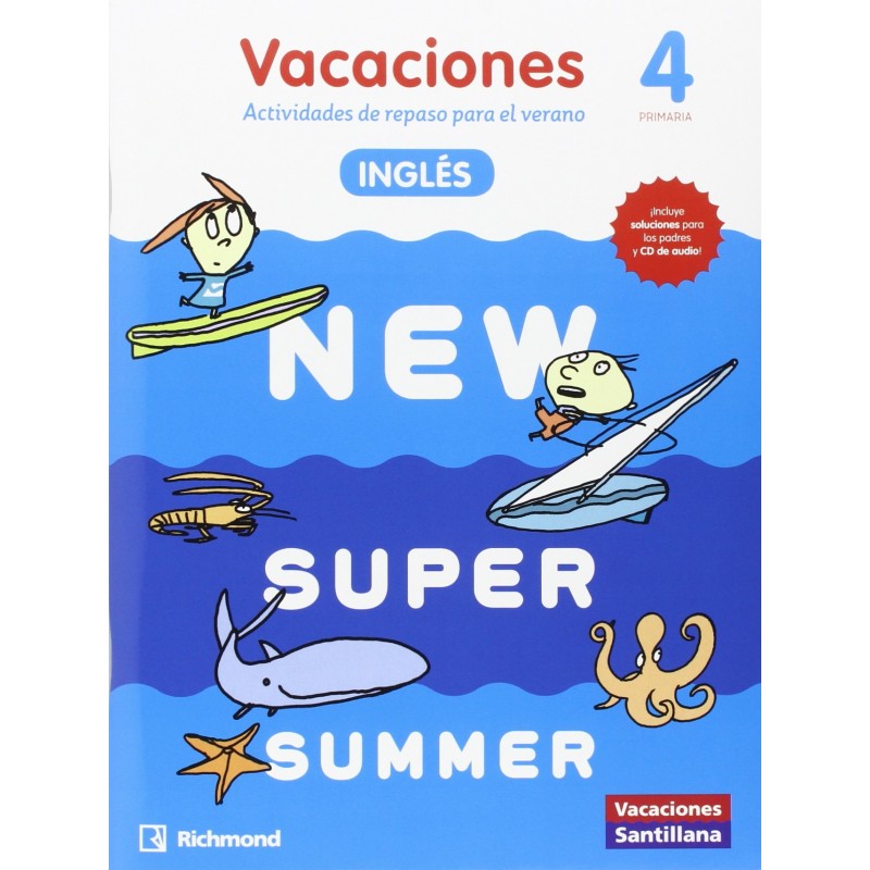 VACACIONES NEW SUPER SUMMER SB 4 + AUDIO 4