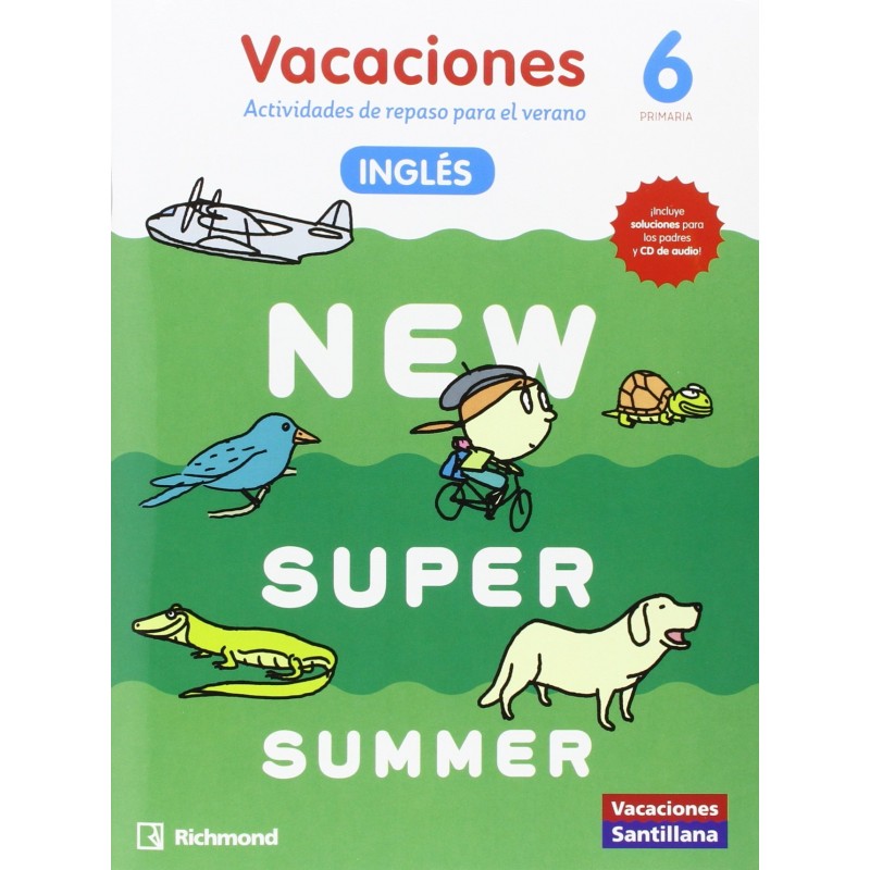 VACACIONES NEW SUPER SUMMER SB 6 + AUDIO 6