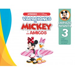 VACACIONES CON MICKEY Y SUS AMIGOS, EMPIEZO INFANTIL 3 AÑOS