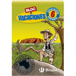 BLOC DE VACACIONES 6º DE PRIMARIA, CUADERNOS DE VACACIONES