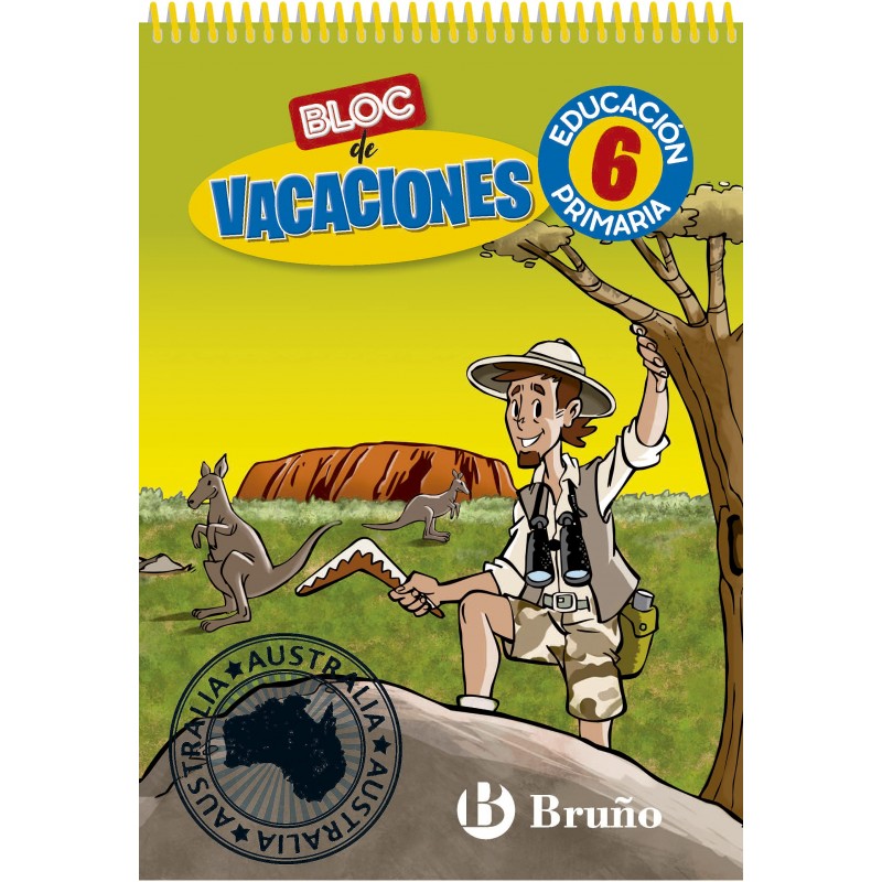 BLOC DE VACACIONES 6º DE PRIMARIA, CUADERNOS DE VACACIONES