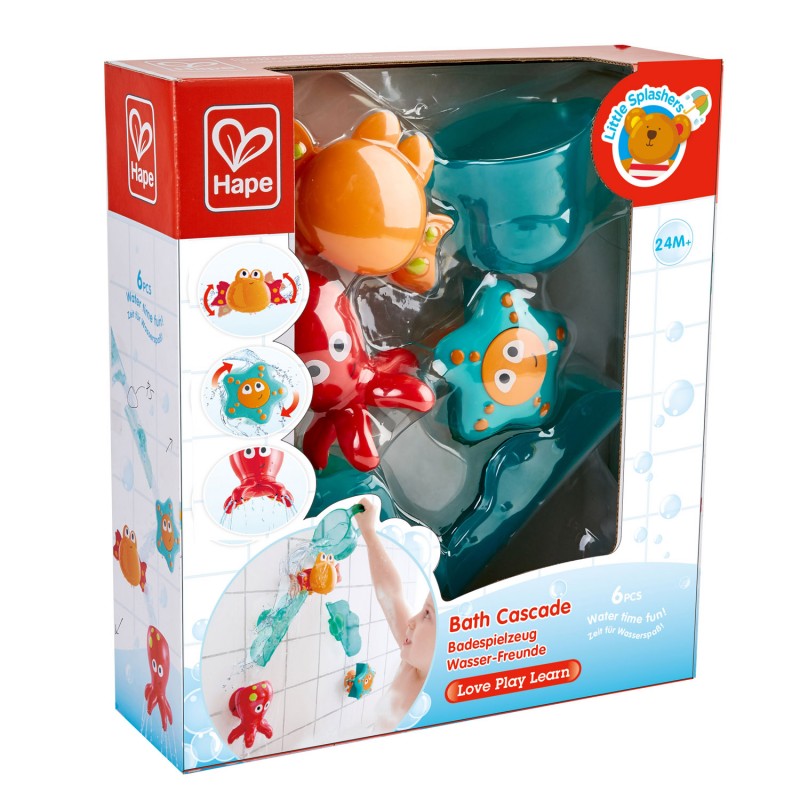 CASCADA DE BAÑO, LOVE PLAY LEARN HAPE